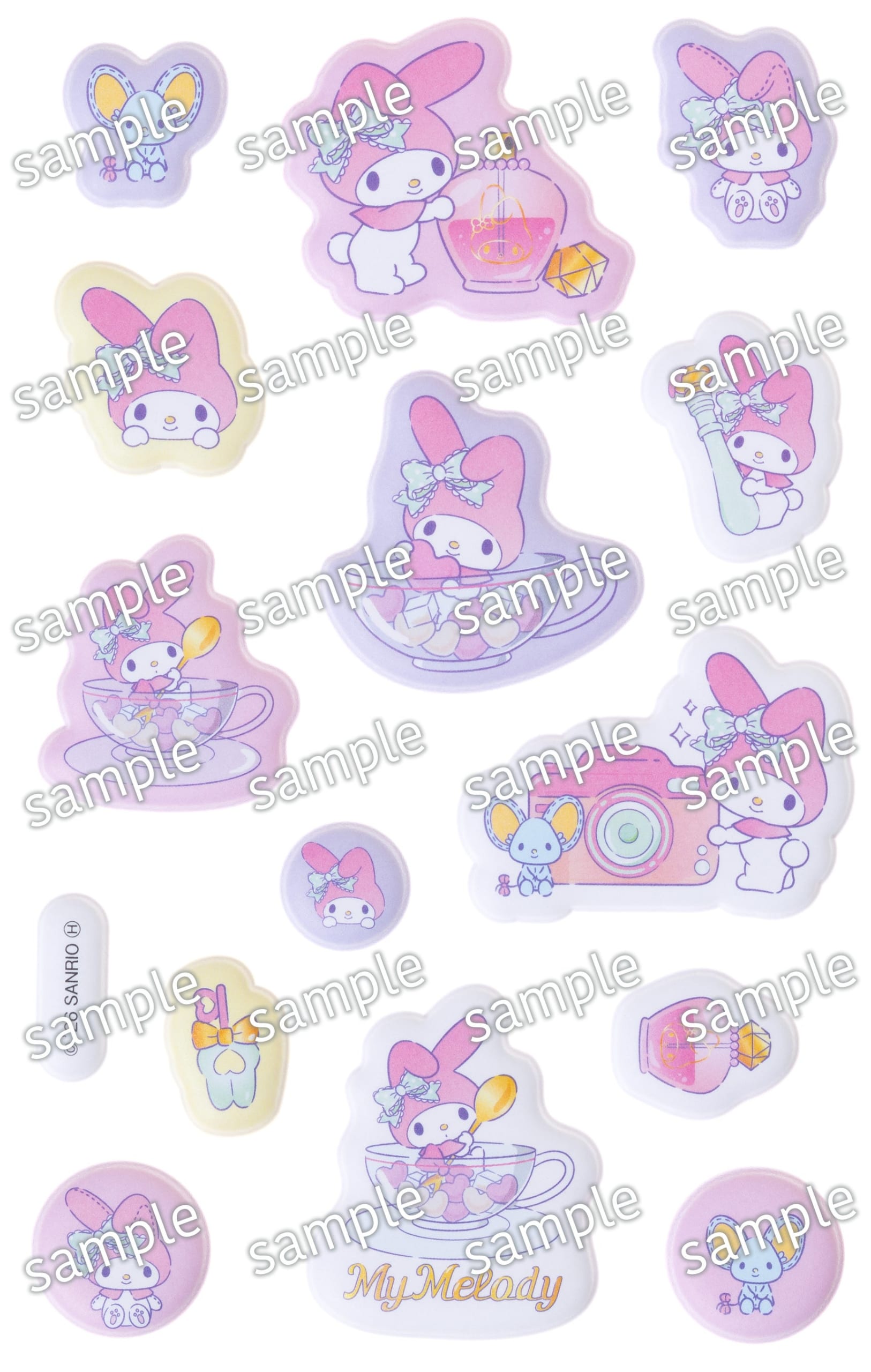サンリオキャラクターズ ぷっくりシールいっぱいBOOK 画像4