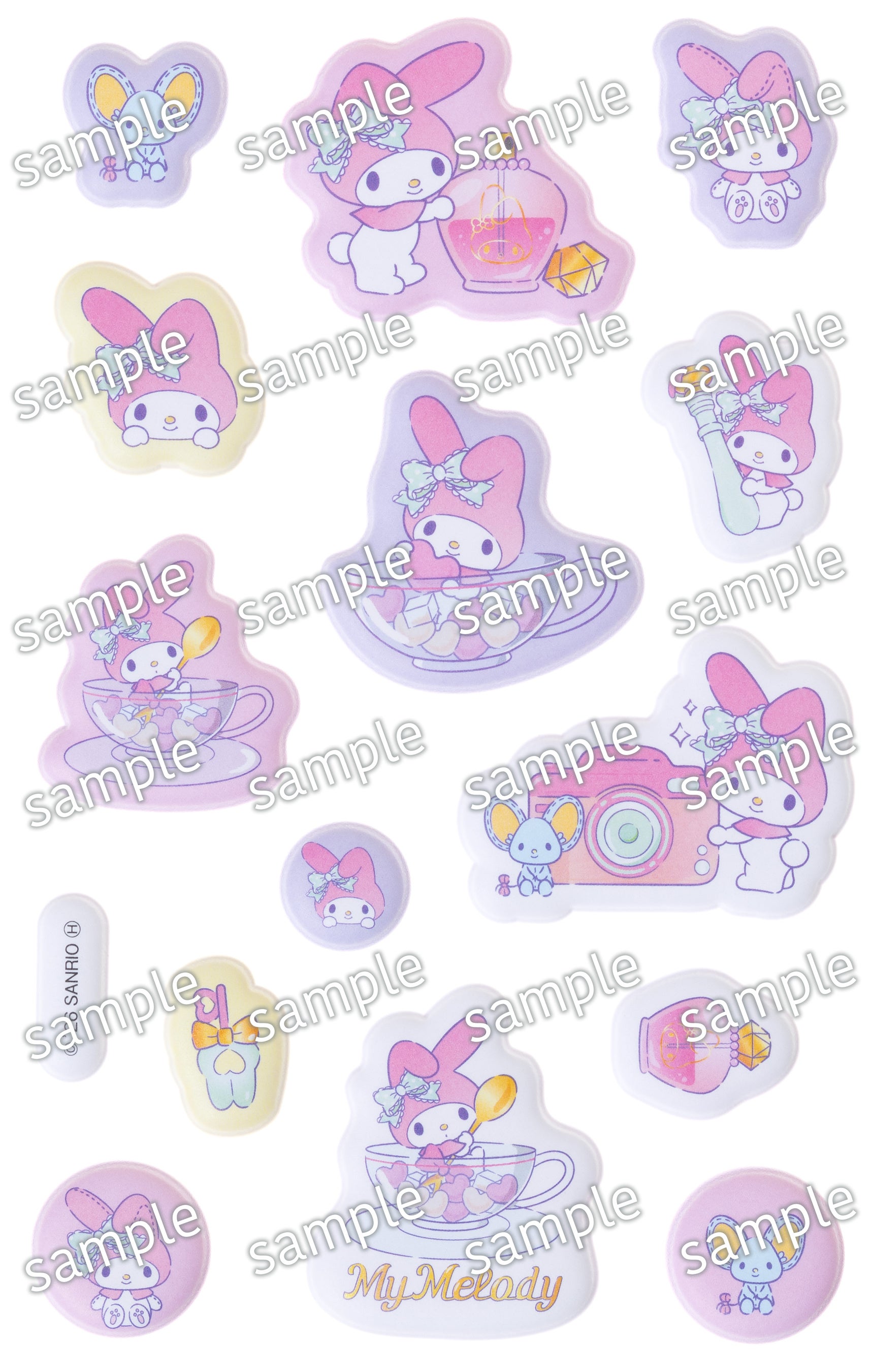 サンリオキャラクターズ ぷっくりシールいっぱいBOOK 画像4