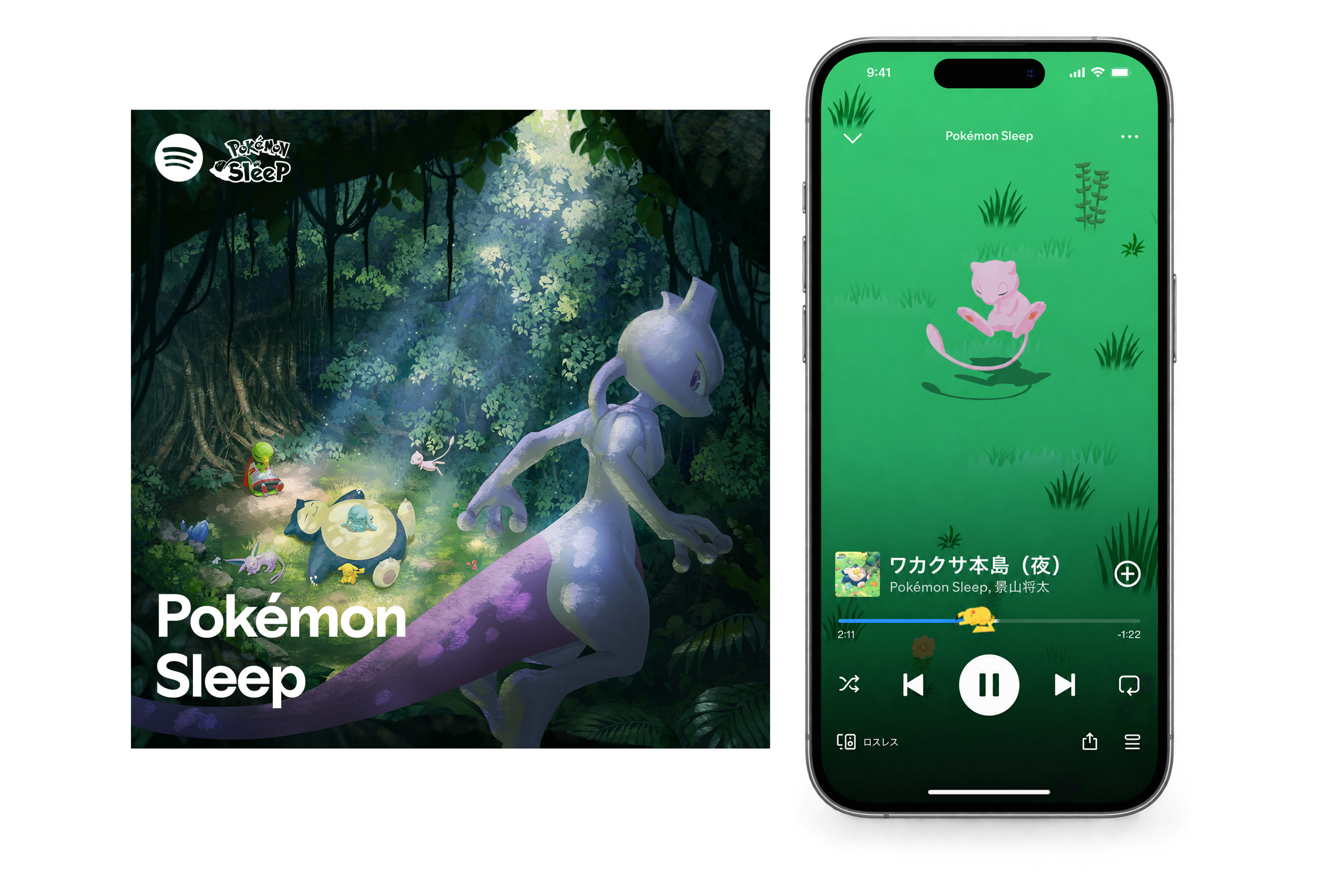 Spotify、『Pokémon Sleep』との特別コラボレーションをグローバルで展開 画像1