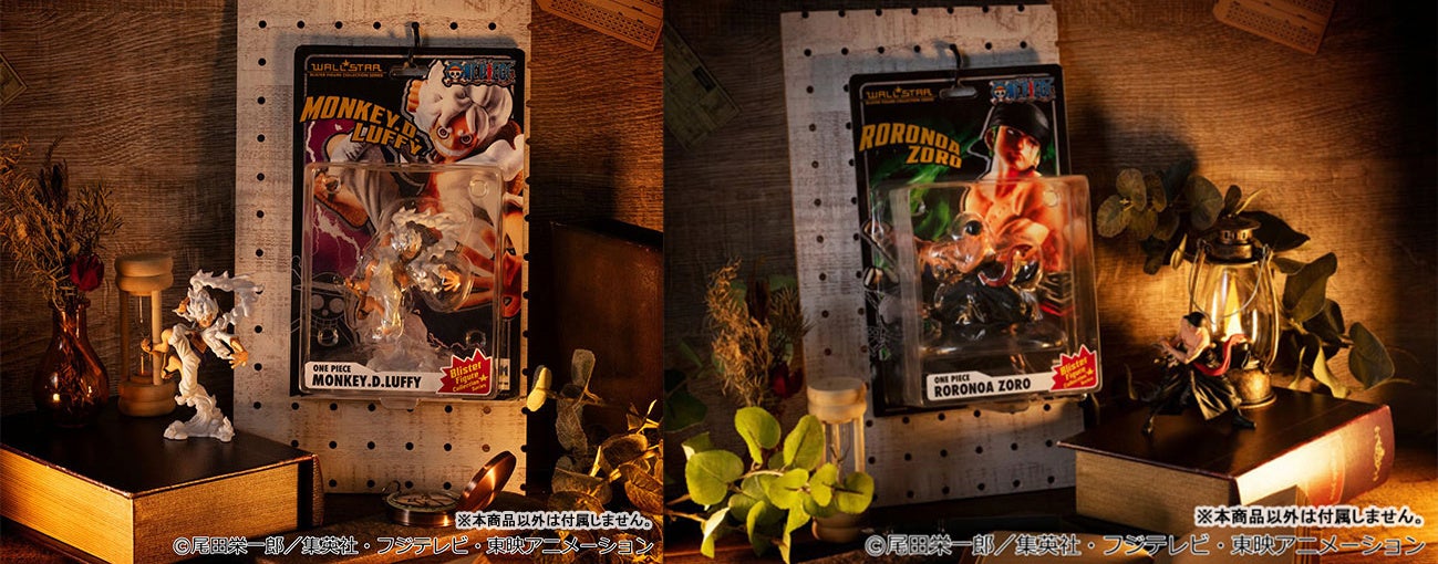 『ONE PIECE』ブリスターのまま飾れる！「ルフィ ギア5」「ゾロ」フィギュアがあみあみで予約受付中