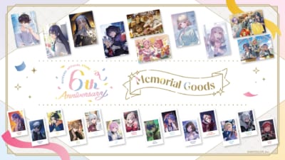 「にじさんじオフィシャルストア」6周年記念グッズが登場！2026年9月7日18時より発売、送料負担キャンペーンも 画像9