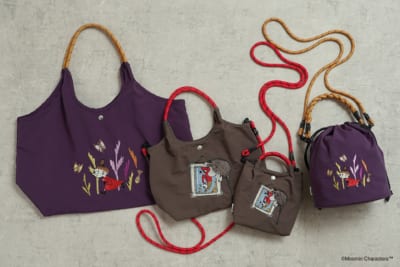『ムーミン』新柄「ご先祖さま」「リトルミイ」が登場！繊細な刺繍の2WAYミニバッグがかわいい 画像7