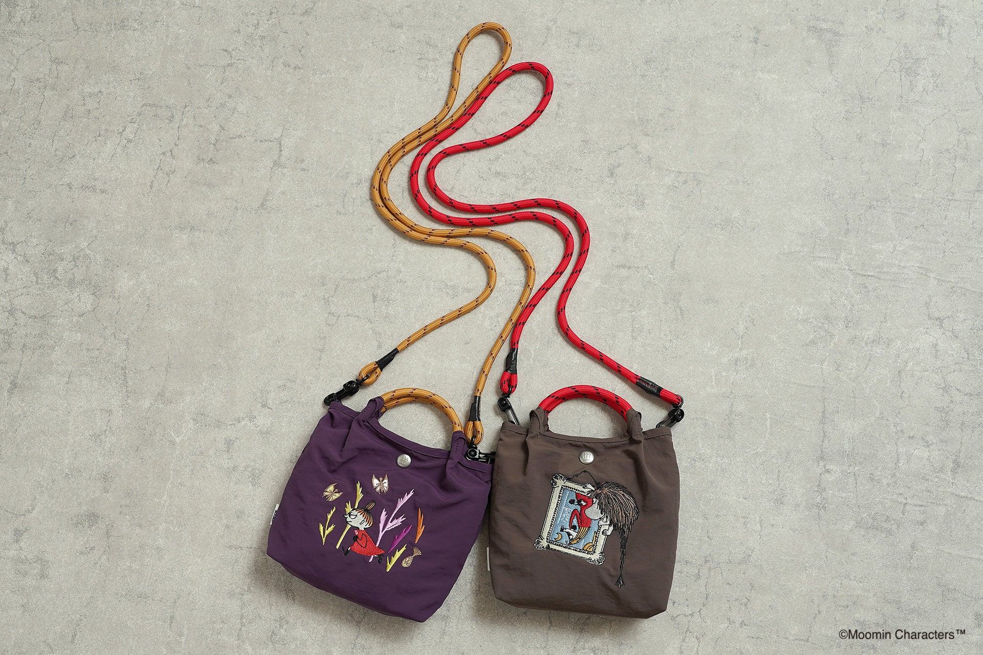『ムーミン』新柄「ご先祖さま」「リトルミイ」が登場！繊細な刺繍の2WAYミニバッグがかわいい 画像6