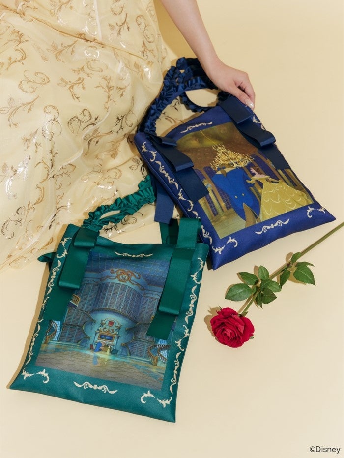 『美女と野獣』MERCURYDUOコラボが可憐!魔法の薔薇の刺繍ワンピ、9月16日(水)発売 画像5