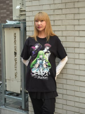 バウンドマン『コードギアス 反逆のルルーシュ』コラボTシャツ（9,900円）