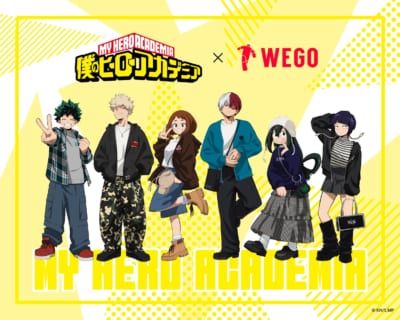 アニメ『僕のヒーローアカデミア』とのコラボレーションアイテム