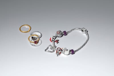 Disney x Pandora(ディズニー x パンドラ)「ナイトメアー・ビフォア・クリスマス」※画像内には一部既存コレクションの商品も含まれています。