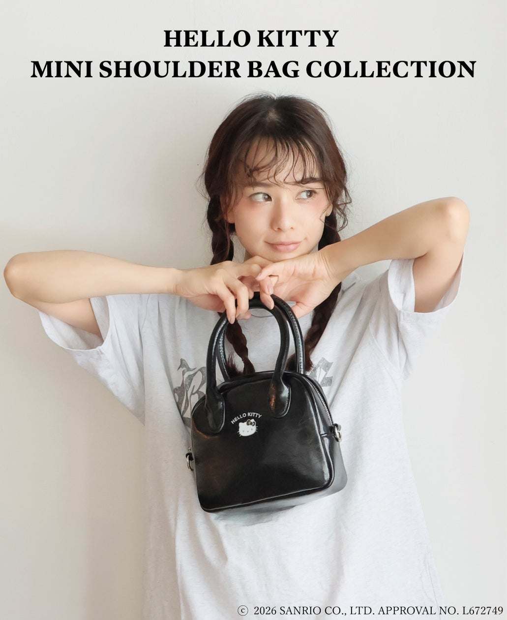 「HELLO KITTY MINI SHOULDER BAG COLLECTION」が新発売！2WAYで大人かわいい