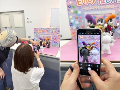 「どう置けばかわいい?」「スマホで上手に撮るには?」プロ写真家が会場でやさしくサポートします。