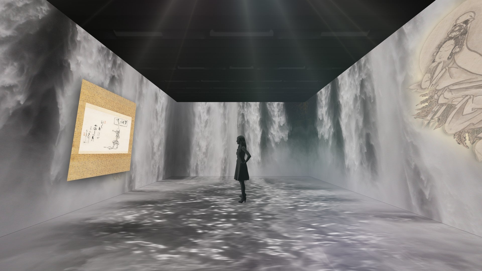 『スタジオジブリ企画制作 白隠さんの禅』展示イメージ