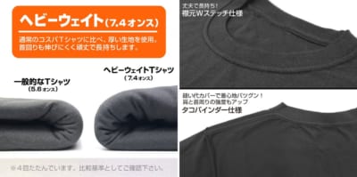 アニメ「NieR:Automata Ver1.1a」ヨルハ部隊「ヘビーウェイトTシャツ」「M-51ジャケット」など新グッズがCOSPAから登場! 画像3