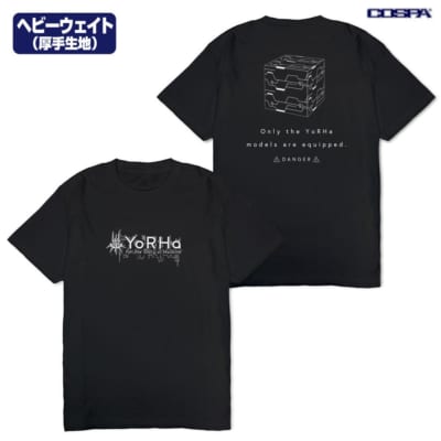 ヨルハ部隊 ヘビーウェイトTシャツ