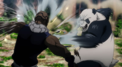 『呪術廻戦』パンダの戦闘シーン