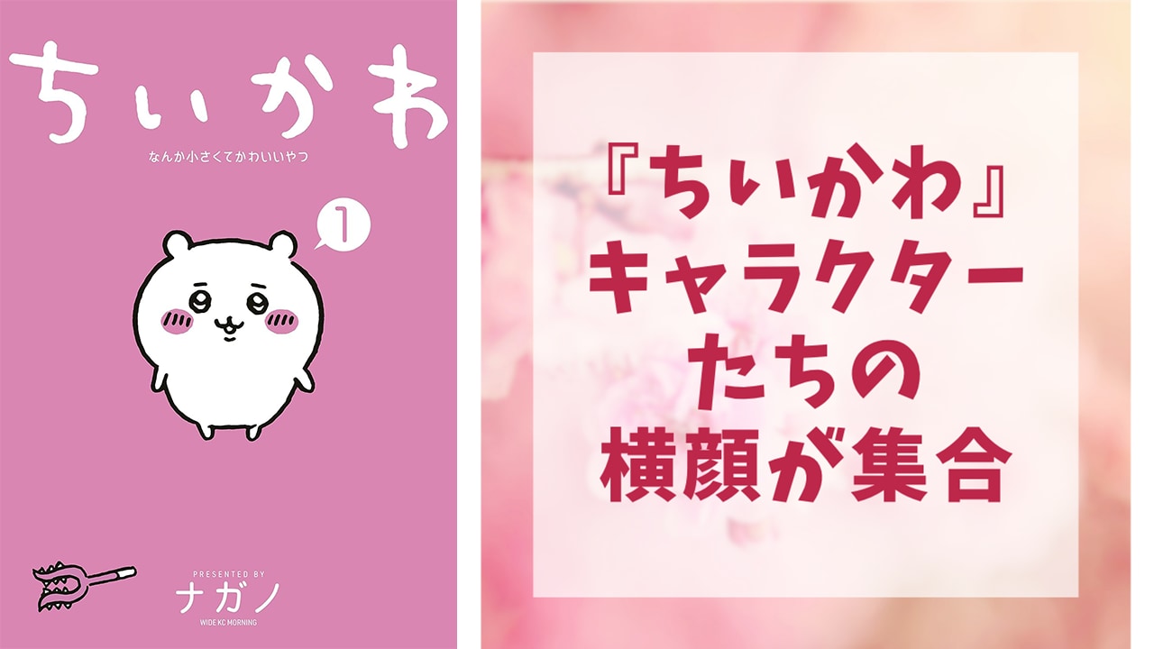『ちいかわ』キャラクターたちの“横顔”がずらり！ハチワレ・ウサギらの表情に「圧倒的可愛さを見よッ……！」