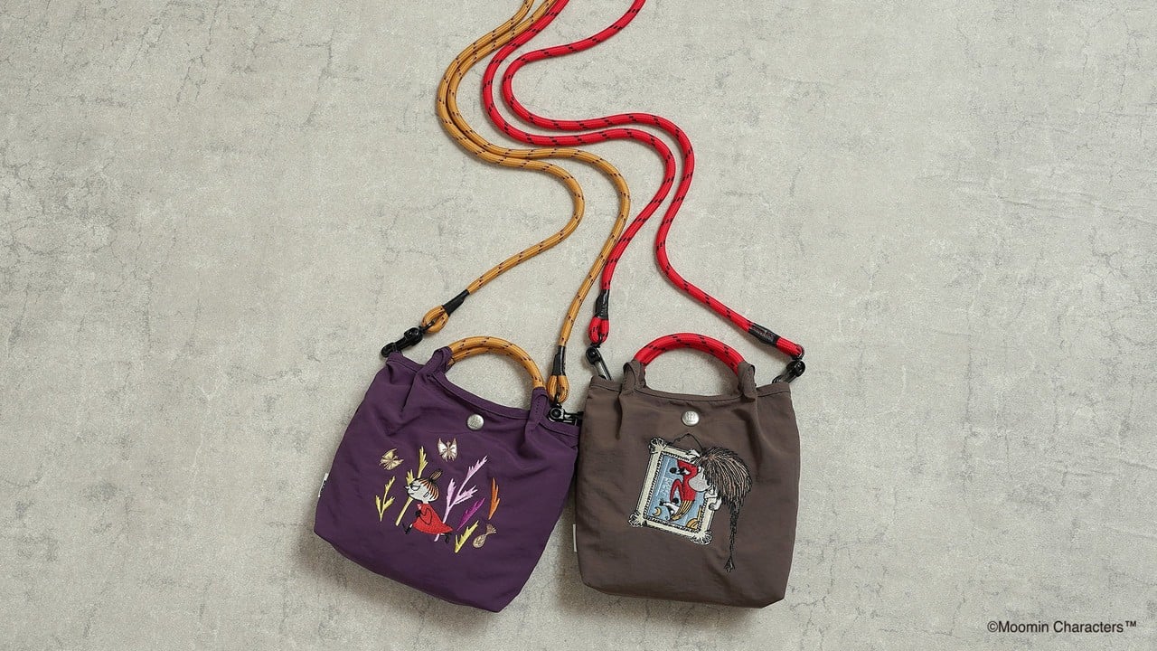 『ムーミン』新柄「ご先祖さま」「リトルミイ」が登場！繊細な刺繍の2WAYミニバッグがかわいい