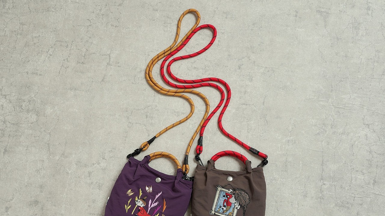 『ムーミン』新柄「ご先祖さま」「リトルミイ」が登場！繊細な刺繍の2WAYミニバッグがかわいい