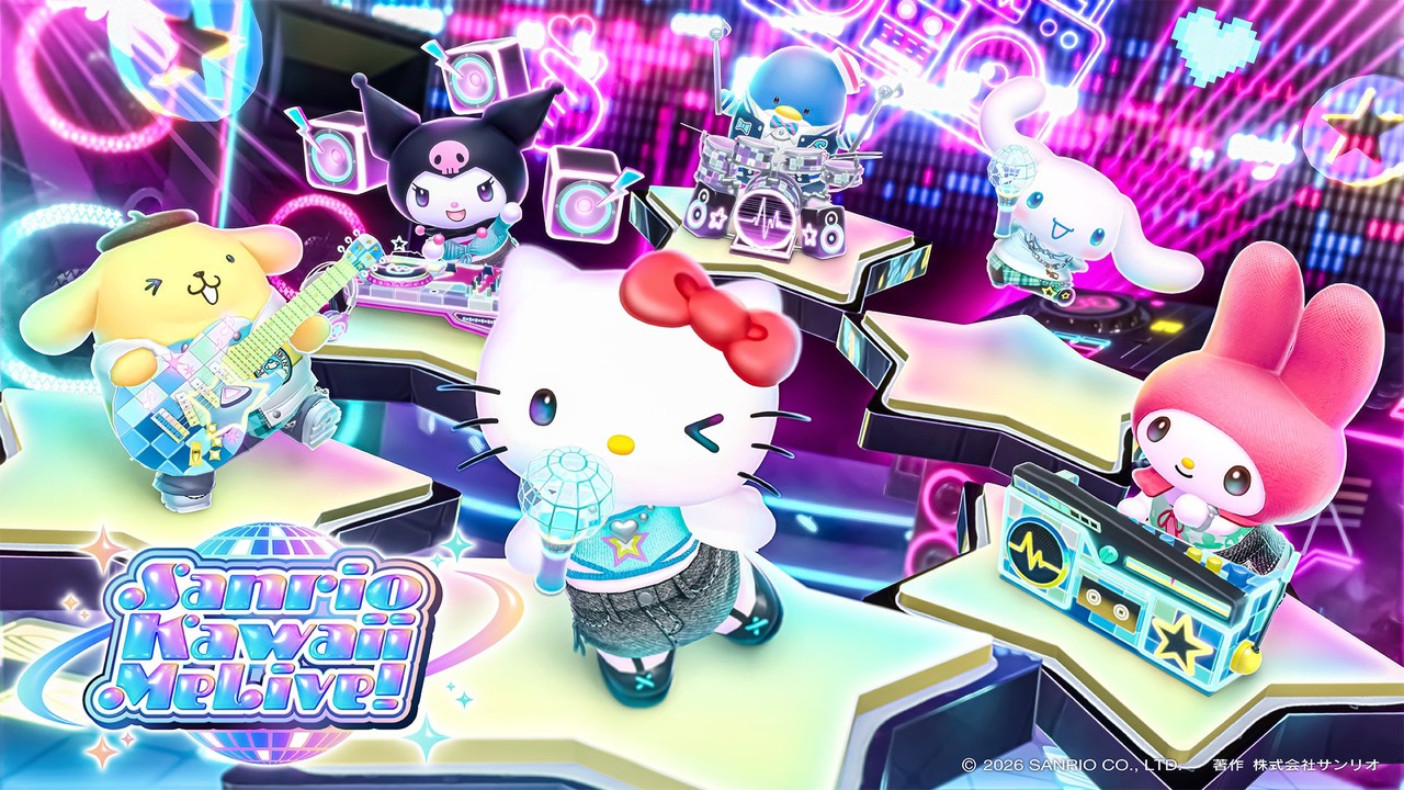 『Sanrio Kawaii Me Live!』2027年1月グローバルリリース決定！ずっと真夜中でいいのに。タイアップも