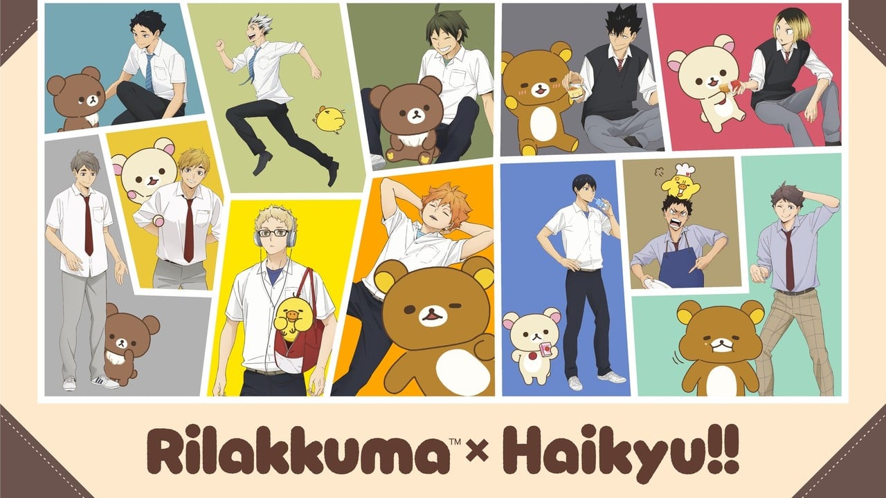 「リラックマ×ハイキュー!!」コラボビジュアル12点公開！11月20日よりPOP UP STORE開催