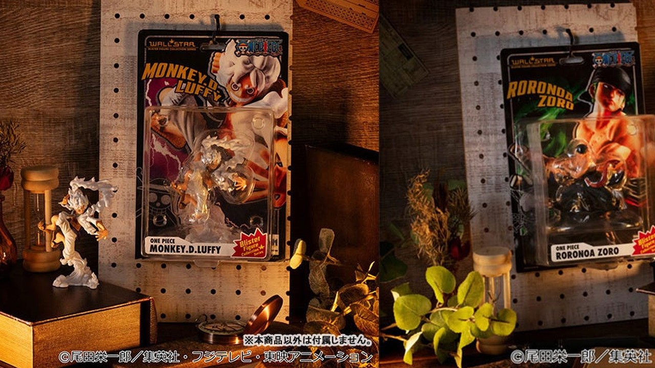 『ONE PIECE』ブリスターのまま飾れる！「ルフィ ギア5」「ゾロ」フィギュアがあみあみで予約受付中