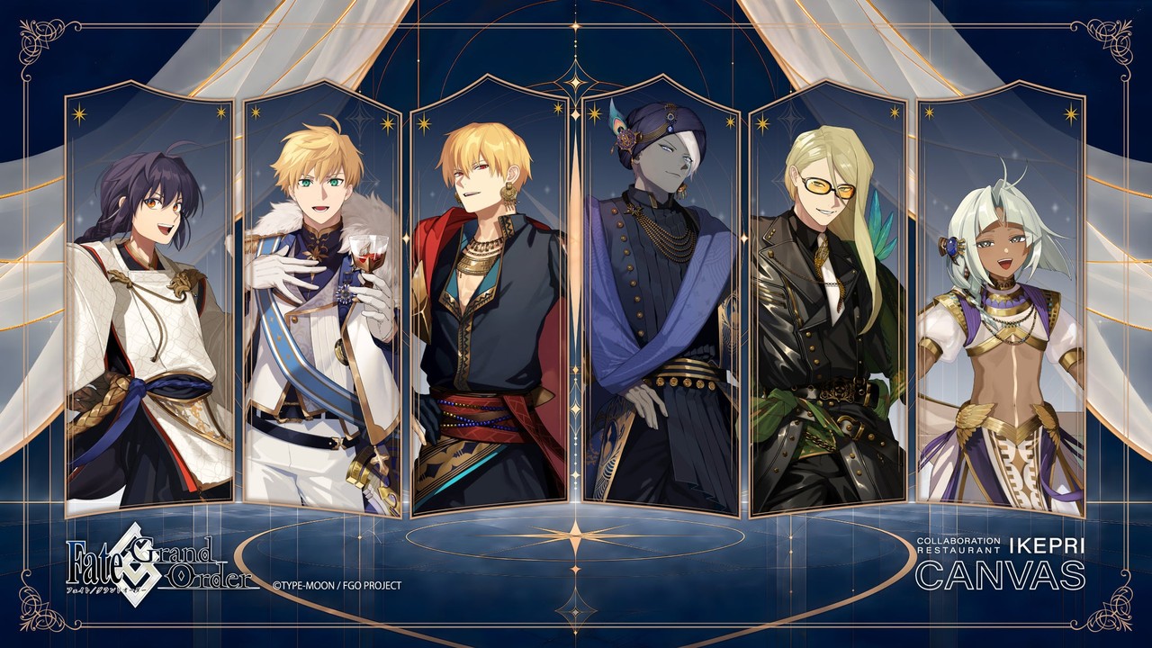 『Fate/Grand Order』初のコラボレストランが開催決定！「英霊たちの晩餐」10月31日よりIKEPRI CANVASにて