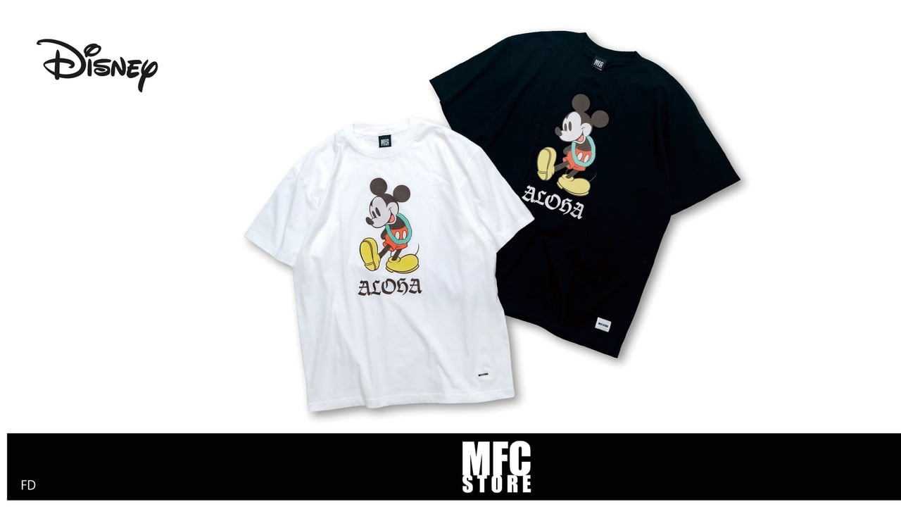 『Disney』×MFC STORE初のALOHA Teeがかわいい！レイ姿のミッキーが9月27日に先行販売