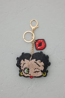 Betty Boop×AZUL BY MOUSSY ラインストーンチャーム
