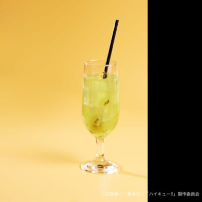 『ハイキュー!!』コラボカフェ 『澤村のキウイドリンク』