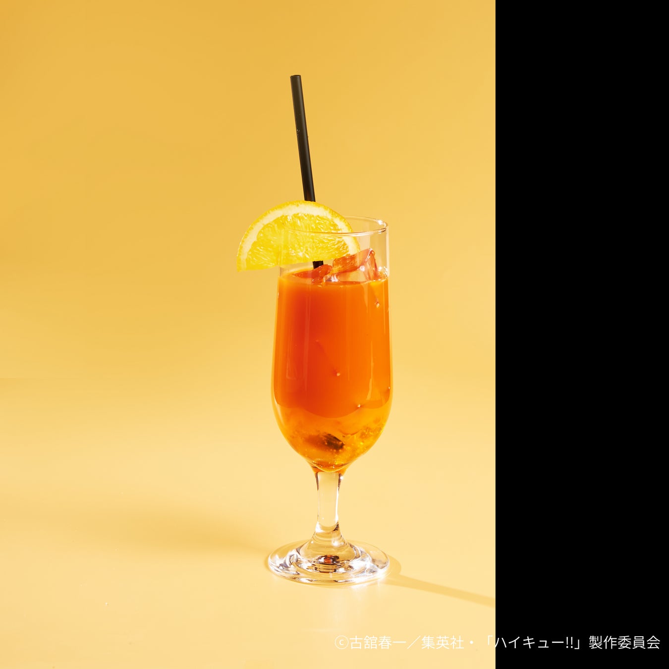『ハイキュー!!』コラボカフェ 『日向のオレンジミックスジュース』