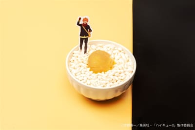 『ハイキュー!!』コラボカフェ 『日向のたまごかけごはん風パフェ』