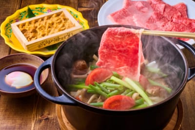 『NARUTO-ナルト-』コラボルーム宿泊時のご夕食・淡路島の食材にこだわった料理