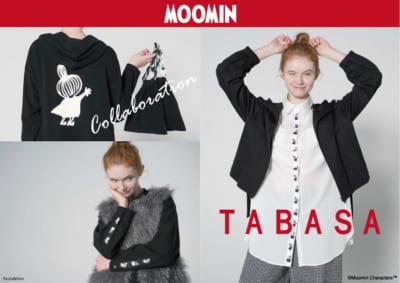 TABASAと『ムーミン』のスペシャルコラボレーションのメインビジュアル
