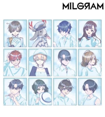 『MILGRAM -ミルグラム-』の描き下ろし 潮風のあしあとver. トレーディングアクリルカードなどの受注を開始 画像2