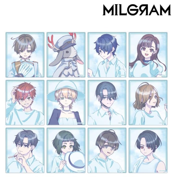 『MILGRAM -ミルグラム-』の描き下ろし 潮風のあしあとver. トレーディングアクリルカードなどの受注を開始 画像2