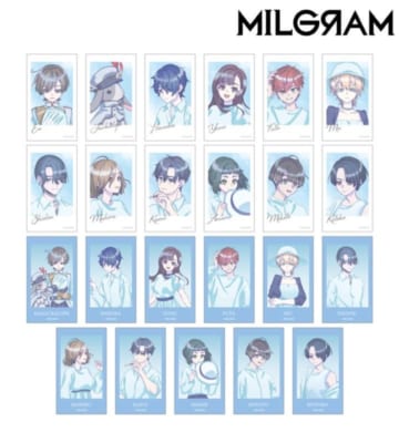 『MILGRAM -ミルグラム-』の描き下ろし 潮風のあしあとver. トレーディングアクリルカードなどの受注を開始 画像6