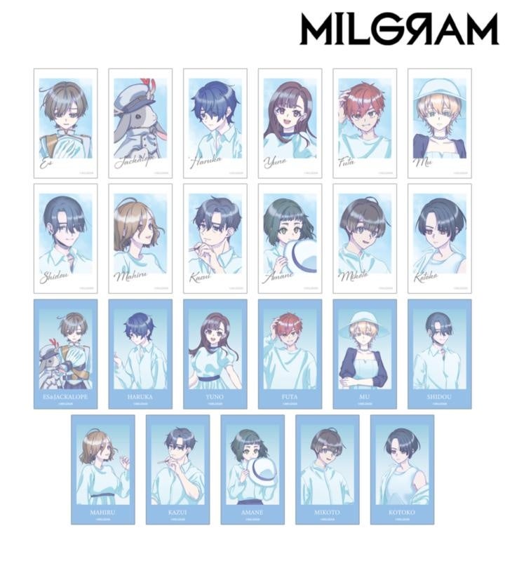 『MILGRAM -ミルグラム-』の描き下ろし 潮風のあしあとver. トレーディングアクリルカードなどの受注を開始 画像6