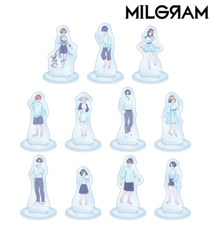 『MILGRAM -ミルグラム-』の描き下ろし 潮風のあしあとver. トレーディングアクリルカードなどの受注を開始 画像5