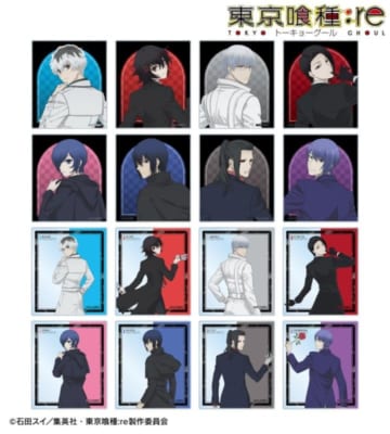 『東京喰種トーキョーグール:re』の『描き下ろし 戦う背中ver. トレーディングアクリルカード』