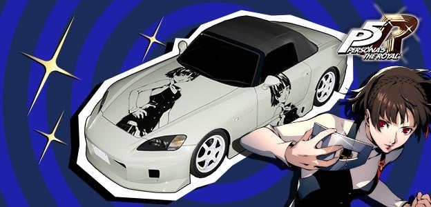 『ペルソナ5 ザ・ロイヤル』コラボのバイナルステッカー(3)