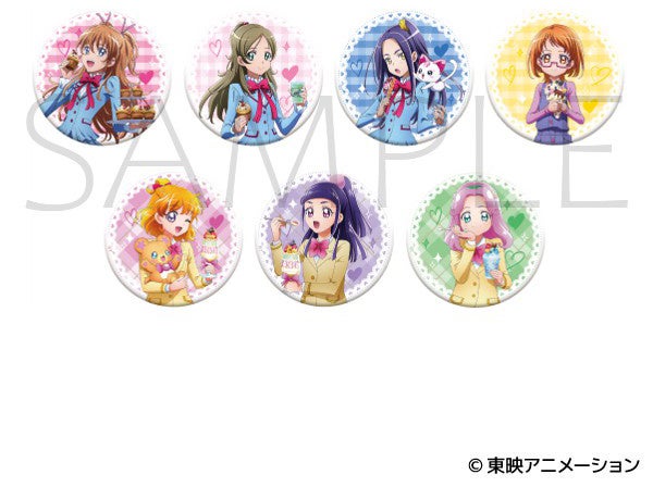 『スイートプリキュア♪』＆『魔法つかいプリキュア！』グリッターキャラバッジコレクション
