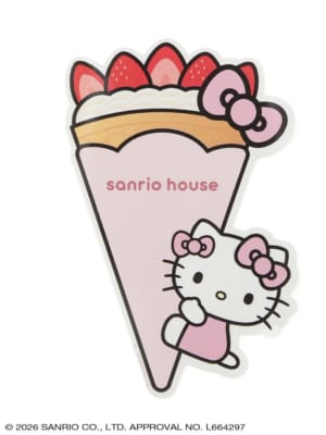 sanrio house カフェデザインのステッカー