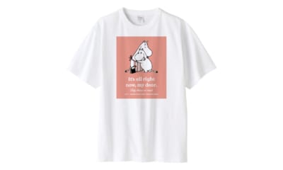 メッツァ・難民支援ウィークエンド2026 ムーミンバレーパーク キャンペーンアートの『オリジナルチャリティーTシャツ』