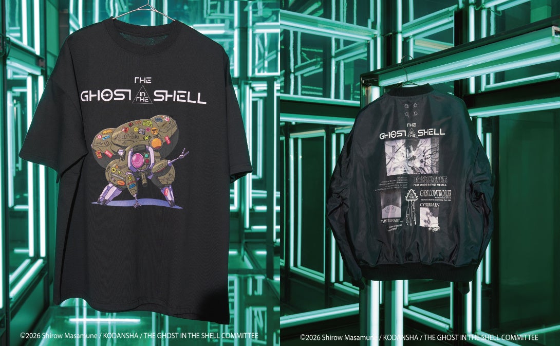 『攻殻機動隊 THE GHOST IN THE SHELL』フチコマTシャツがかっこいい！FREAK’S STOREで予約販売スタート 画像1
