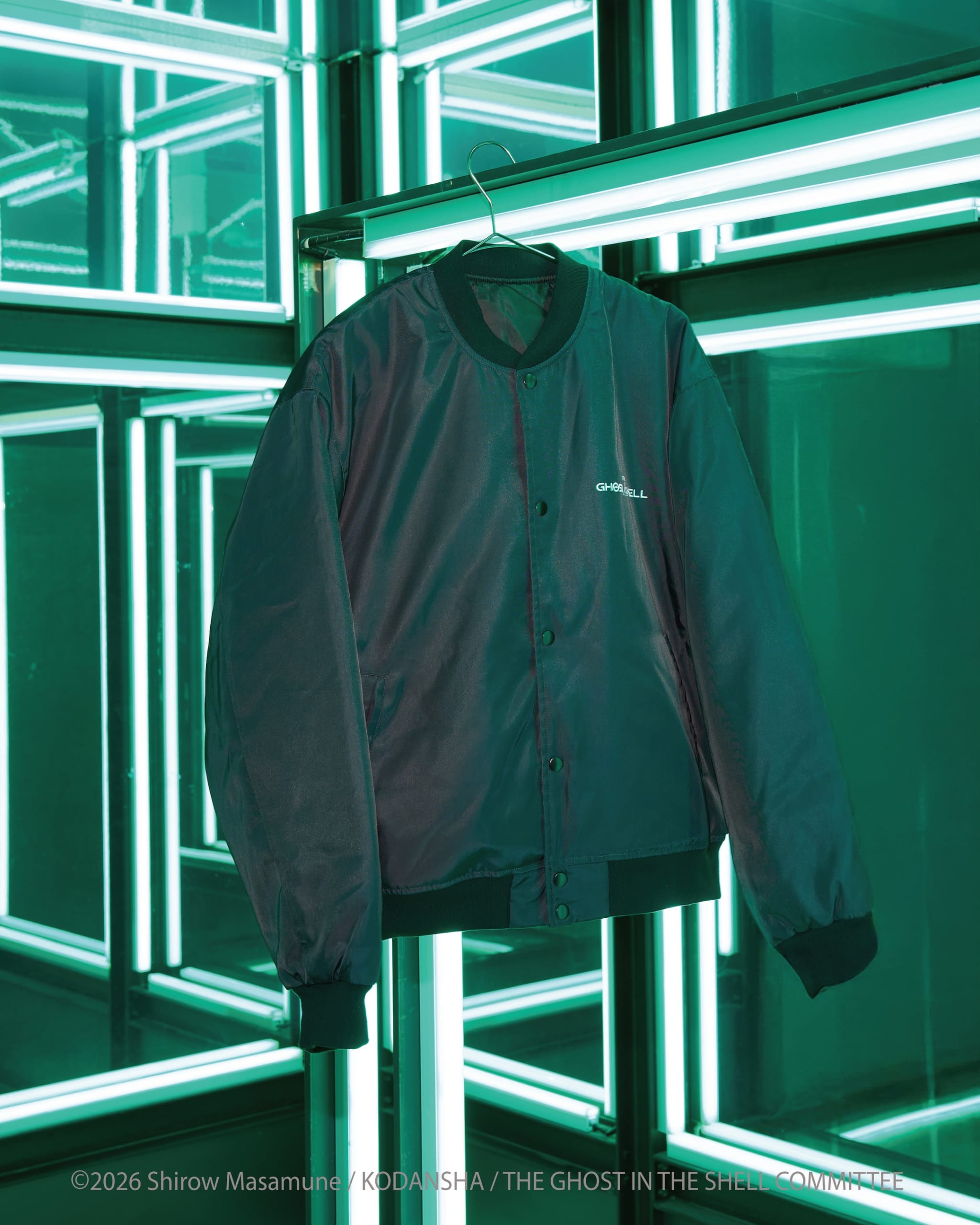 『攻殻機動隊 THE GHOST IN THE SHELL』×FREAK’S STORE ブルゾン（正面）