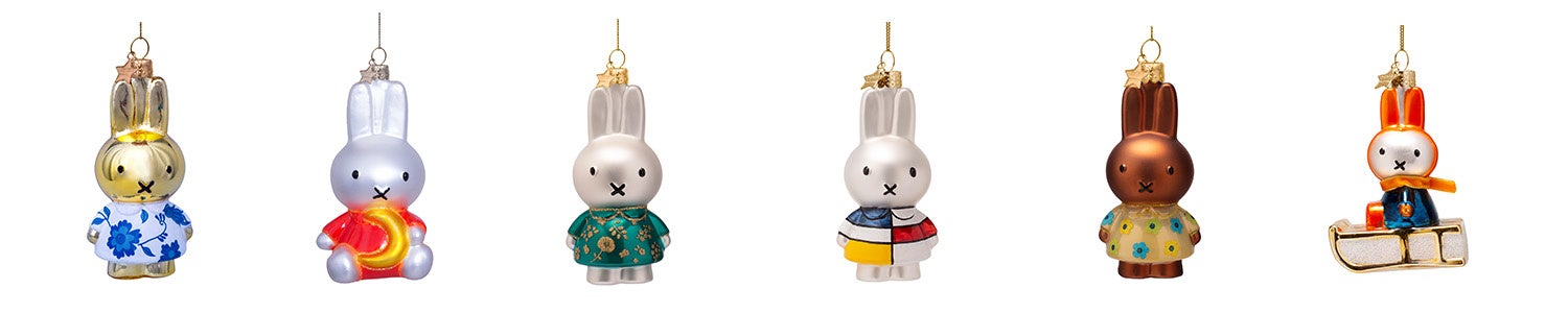 Ornament glassのDelft blue dressなど6デザイン