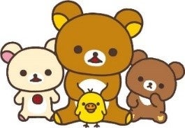 『ぐーぴたっ』コラボに登場するサンエックスのリラックマ
