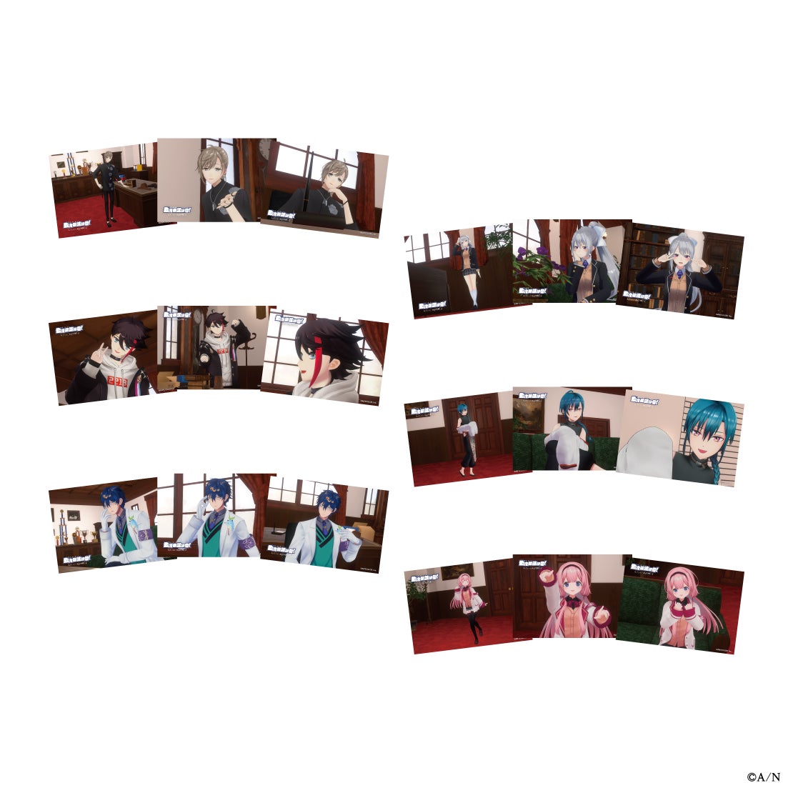 『劇場版 七次元生徒会! 〜ずっと一緒大作戦!〜』ブロマイドセット全6種