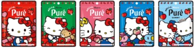 全5種類のパッケージデザイン