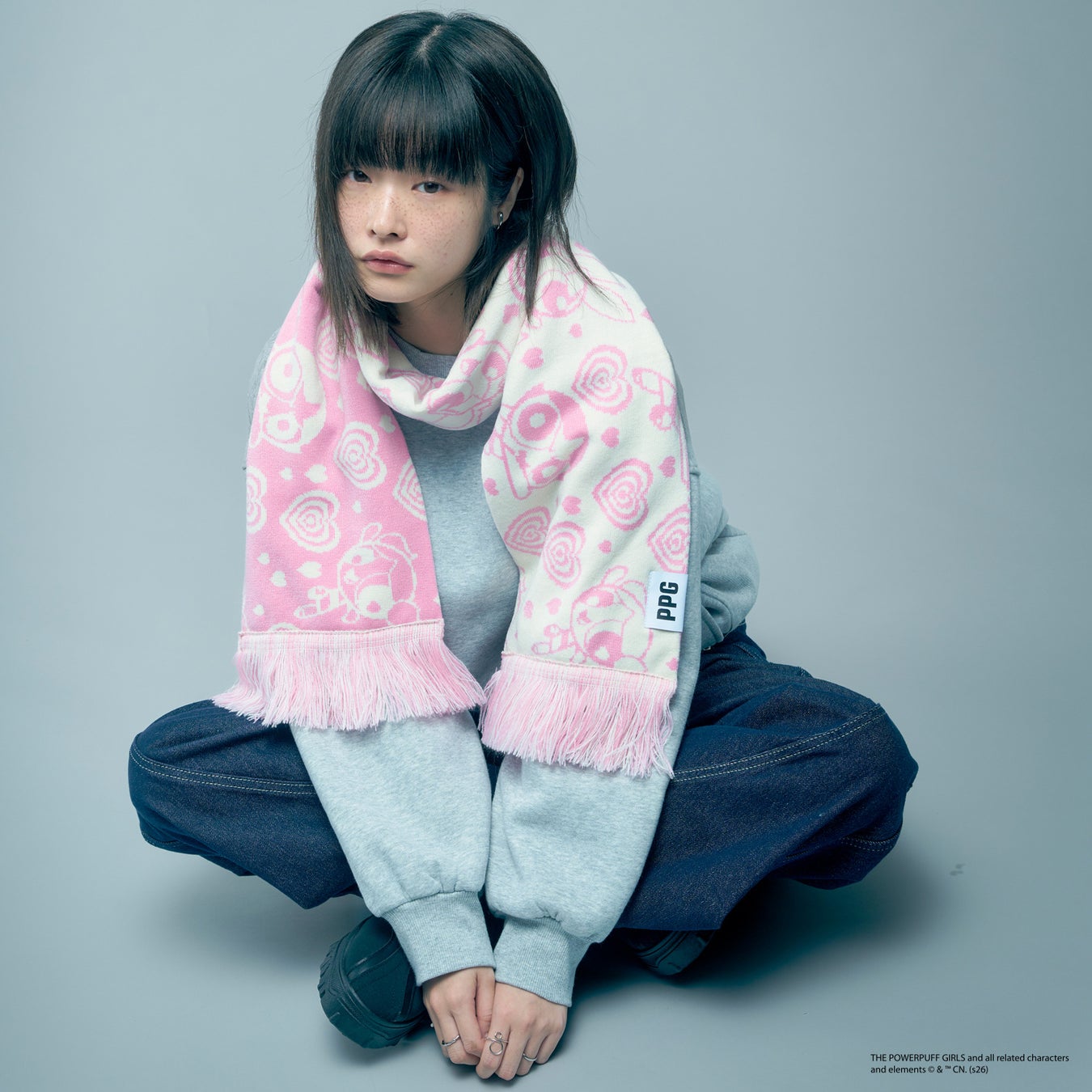 『パワーパフ ガールズ』『ニットマフラー』のイメージ(1)