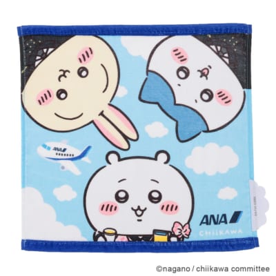 <ちいかわ×ANA>タオルハンカチの商品イメージ