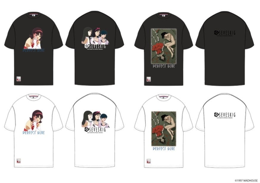 『今 敏 生誕祭 2026』×『SEVESKIG』『PERFECT BLUE TEE SHIRT』